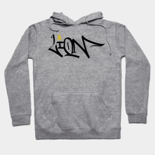 childhood cancer awareness lion Hoodie